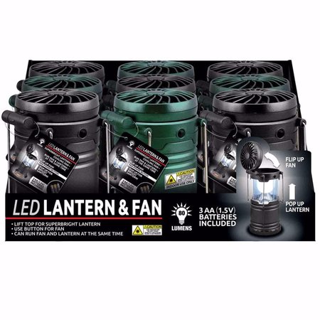 SHAWSHANK LEDZ Blazing LEDz 80 lm Assorted LED LED Lantern & Fan 702062